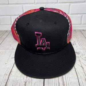 Los Angeles Dodgers MLB M/L 9Fifty New‎ Era Hat Snapback Cap Black Men